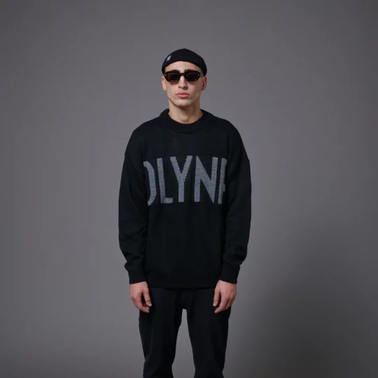 Logo Sweater black